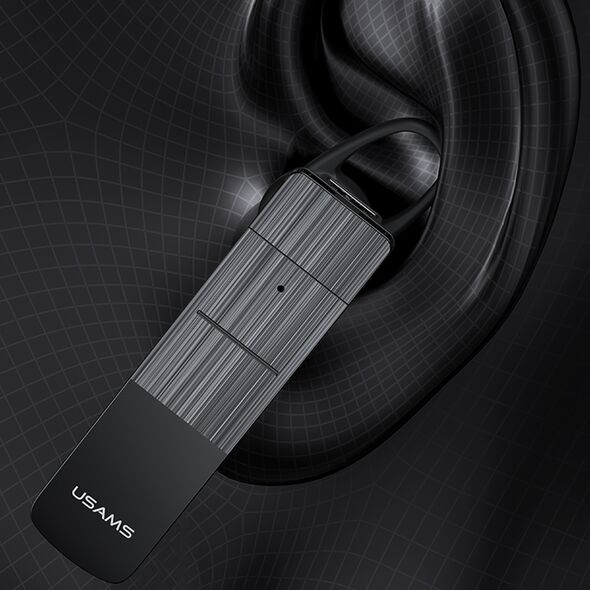 USAMS Casca Bluetooth 5.0 cu Microfon, Noise-Cancelling - Usams (BHUBT201) - Black 6958444902852 έως 12 άτοκες Δόσεις