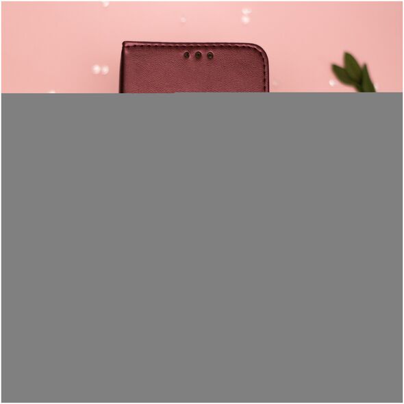 Smart Magnetic case for Xiaomi Redmi A3 4G (Global) burgundy 5907457744431