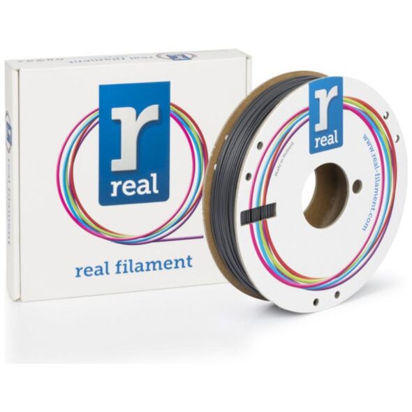 REAL PLA Tough 3D Printer Filament - Gray - spool of 0.5Kg - 1.75mm (REALPLATGRAY500MM175) έως 12 άτοκες Δόσεις