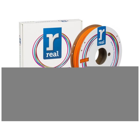 REAL PLA 3D Printer Filament - Orange - spool of 0.5Kg - 1.75mm (REALPLAORANGE500MM175) έως 12 άτοκες Δόσεις