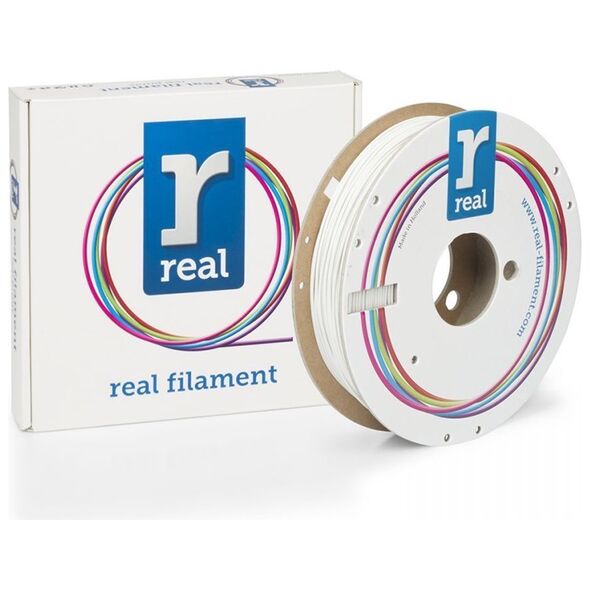 REAL PLA Matte 3D Printer Filament - White - spool of 0.5Kg - 1.75mm (REALPLAMATTEWHITE500MM175) έως 12 άτοκες Δόσεις