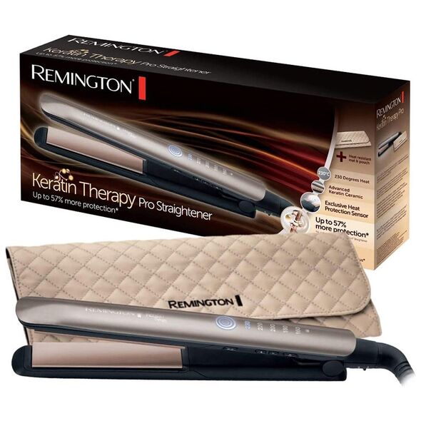 Remington Keratin Therapy Pro Πρέσα Μαλλιών (S8590) (REMS8590) έως 12 άτοκες Δόσεις