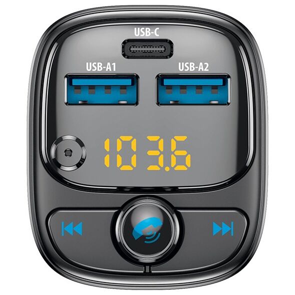 Forever FM transmitter Bluetooth TR-370 black 5907457722354