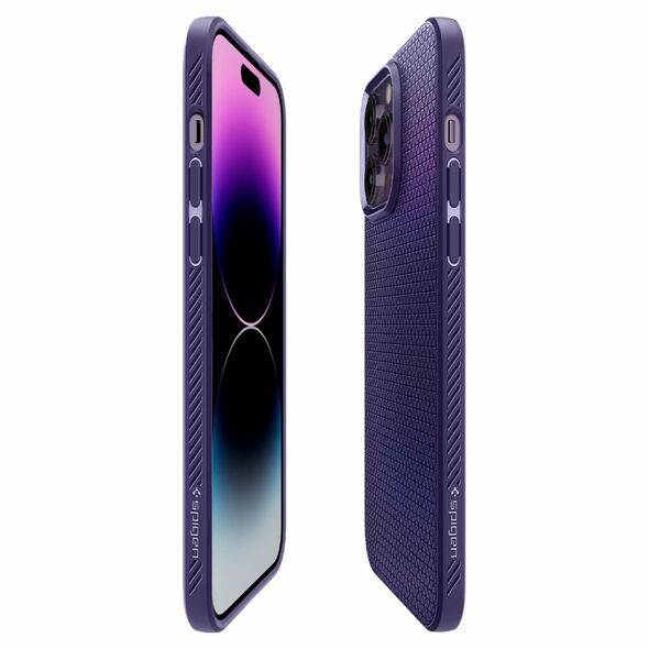 Spigen case Liquid Air for iPhone 14 Pro 6,1&quot; deep violet 8809811869859