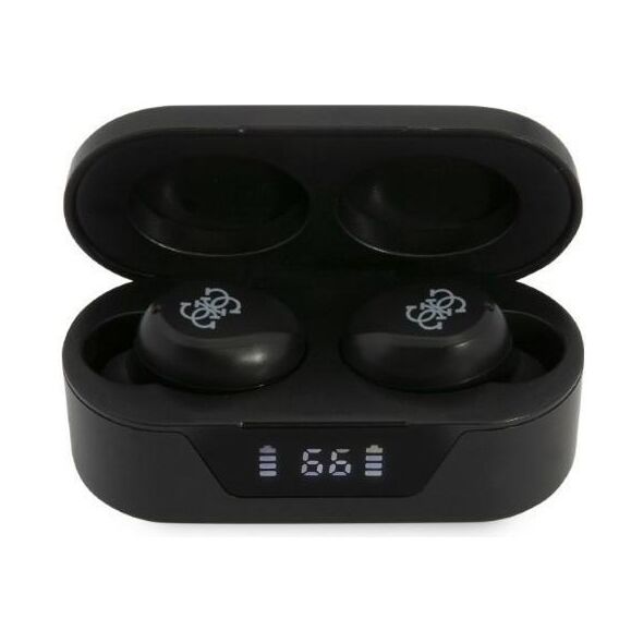 Guess wireless earphones GUTWST31EK TWS Digital BT5 Classic Logo czarme 3666339051419