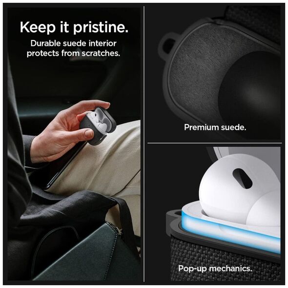 Spigen Urban Fit case for AirPods Pro 1 / 2 black 8809811869019