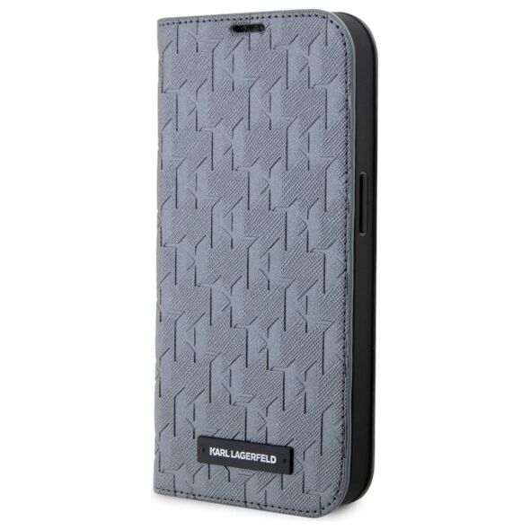 Karl Lagerfeld case for iPhone 14 6,1&quot; KLBKP14SSAKLHPG silver BT Saffiano Mono 3666339122980