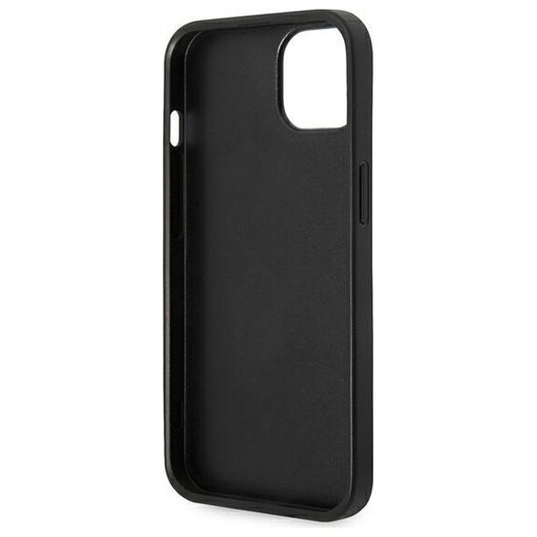Karl Lagerfeld case for iPhone 14 Pro Max 6,7&quot; KLHCP14XSAPKHG silver PU Saffiano case with Karl Head Patch 3666339077105