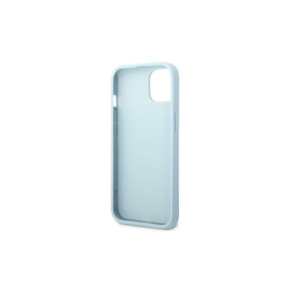 Guess case for iPhone 13 Mini 5,4&quot; GUHCP13SPS4MB blue hardcase Saffiano 4G Small Metal Logo 3666339048006