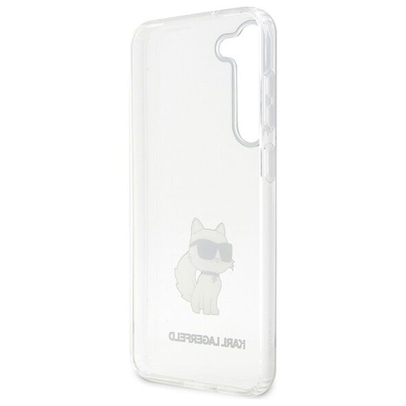 Karl Lagerfeld case for Samsung Galaxy S23 KLHCS23SHNCHTCT transparent HC IML NFT Choupette 3666339117702