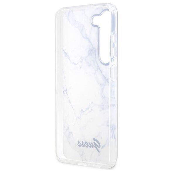 Guess case for Samsung Galaxy S23 Plus GUHCS23MPCUMAH white HC PU/TPU Marble 3666339117412