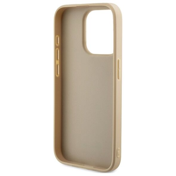 Guess case for iPhone 14 Pro Max 6,7&quot; GUHCP14XPSAIRSD gold HC PU SAFFIANO IRIDESCENT SCRIPT 3666339225056