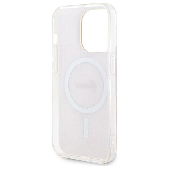 Guess case for iPhone 14 Pro 6,1&quot; GUHMP14LH4STP pink hardcase Magsafe IML 4G 3666339118280