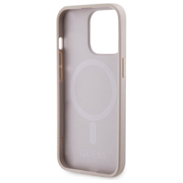 Guess case for iPhone 13 Pro 6,1&quot; GUHMP13LP4RPSP pink harcase Magsafe 4G Printed Stripes 3666339119850