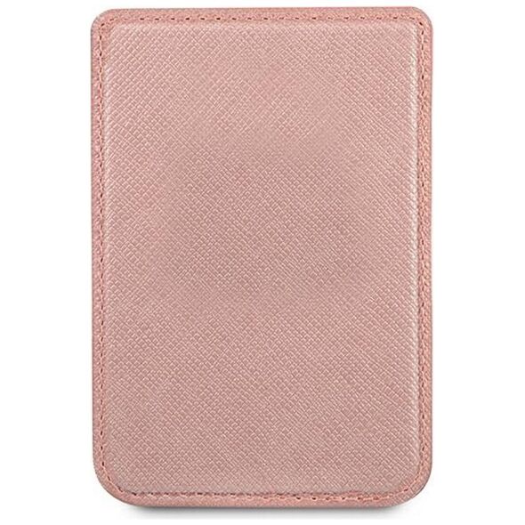 Guess card slot GUWMSSASLPI pink MagSafe Saffiano 3666339006808