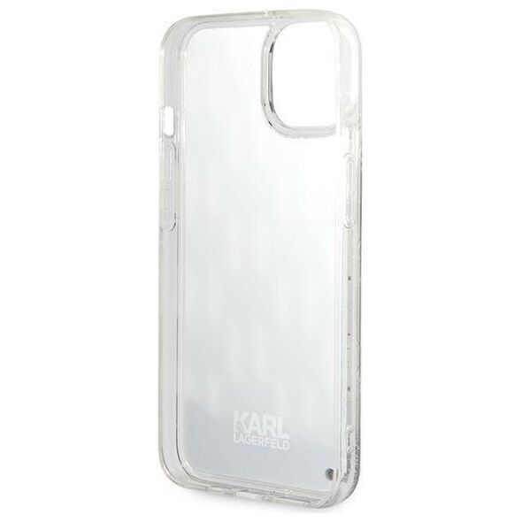 Karl Lagerfeld case for iPhone 14 Pro Max 6,7&quot; KLHCP14XLMNMK black HC Liquid Glitter Monogram 3666339076269