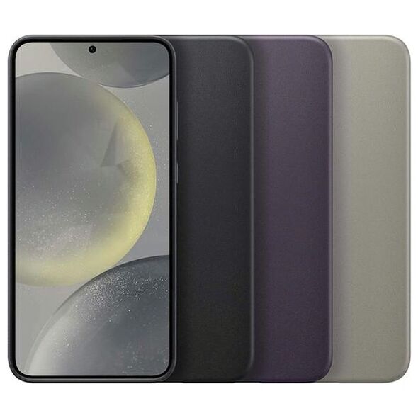 Samsung Vegan Leather Cover for Samsung Galaxy S24+ beige 6974994161013