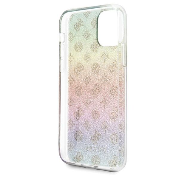 Guess case for iPhone 11 Pro GUHCN58PEOML multicolor hard case Iridescent 4G Peony 3700740461570