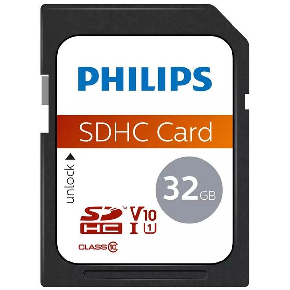 Philips SDHC 32GB Class 10 U1 V10 UHS-I (FM32SD45B/00) (PHIFM32SD45B-00) έως 12 άτοκες Δόσεις