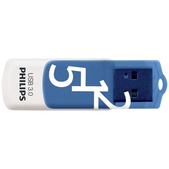 Philips Vivid 512GB USB 3.0 Stick Λευκό (FM51FD001B/00) (PHIFM51FD001B-00) έως 12 άτοκες Δόσεις