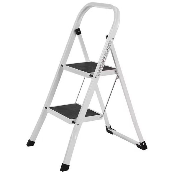 Songmics Σκάλα 2 Bαθμίδων (GSL12WT) (SNGGSL12WT) έως 12 άτοκες Δόσεις
