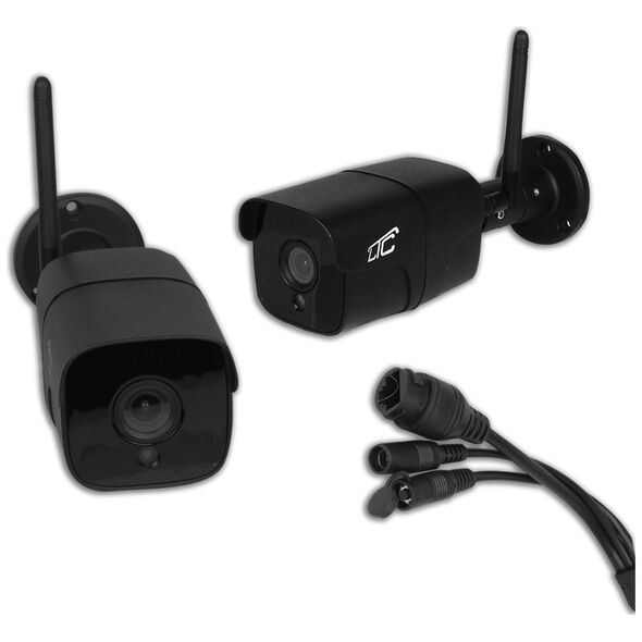 Exterior IP camera BULLET white IP66 PTZ WiFi&LAN 4Mpix 85*LED 4*IR 3,6mm Lens (IR Cut Filter) DC12V Model CZ LTC Vision 5902270785852