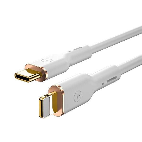 WIWU cable YQ01 USB-C - Lightning 30W 1,2m white 6976195096453