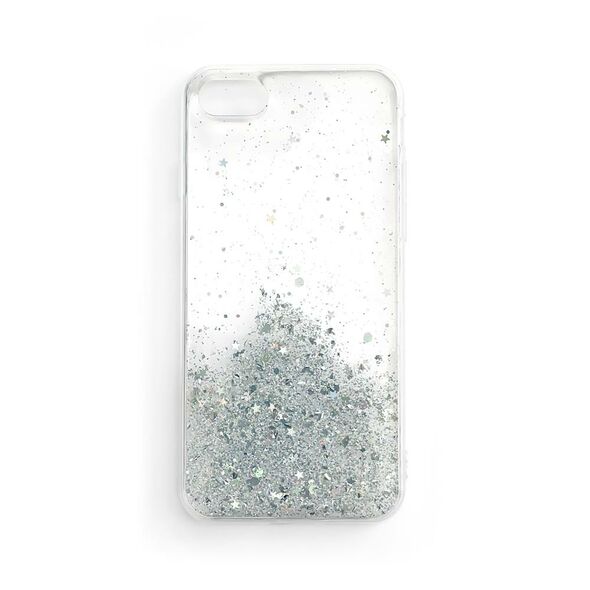 Wozinsky Star Glitter Shining Cover for Samsung Galaxy A72 4G transparent