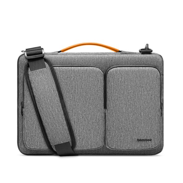 Tomtoc Geanta Laptop 14" - Tomtoc Defender Laptop Briefcase (A42D3G3) - Gray 6971937062437 έως 12 άτοκες Δόσεις