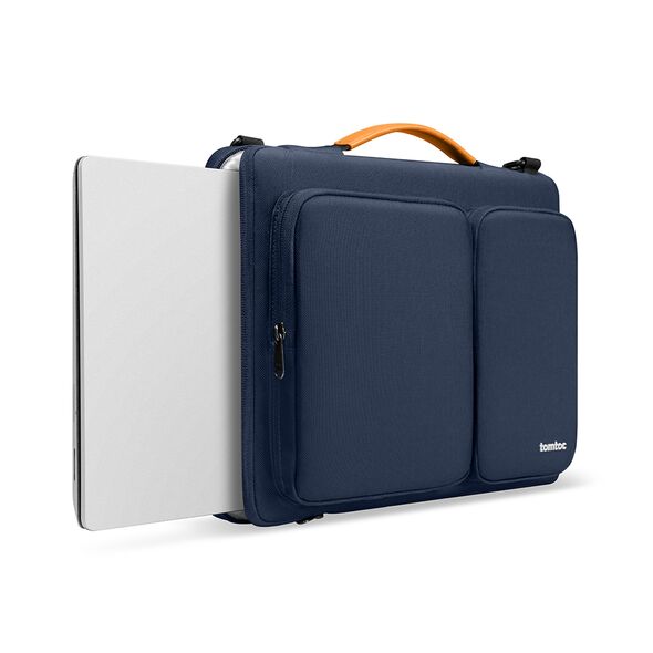 Tomtoc Geanta Laptop 13" - Tomtoc Defender Laptop Briefcase (A42C2B1) - Navy Blue 6970412228399 έως 12 άτοκες Δόσεις