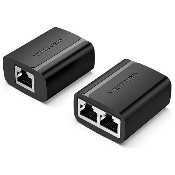 VENTION RJ45 Splitter Adapter Black PVC Type (IPTB0) (VENIPTB0) έως 12 άτοκες Δόσεις
