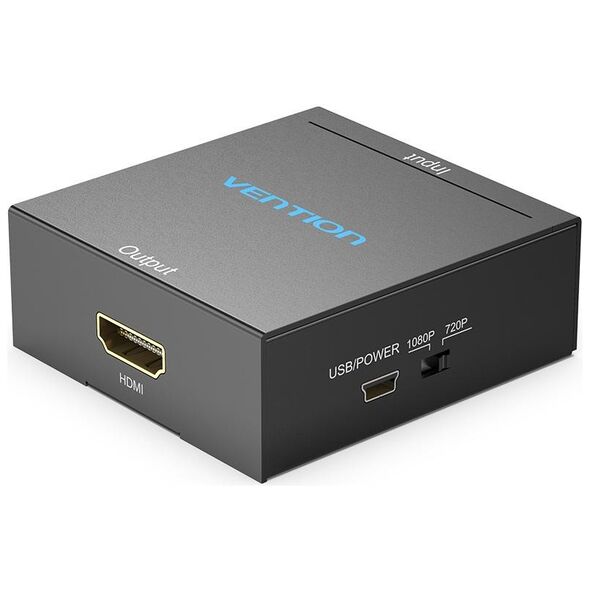 VENTION RCA to HDMI Converter Black Metal Type (AEFB0) (VENAEFB0) έως 12 άτοκες Δόσεις
