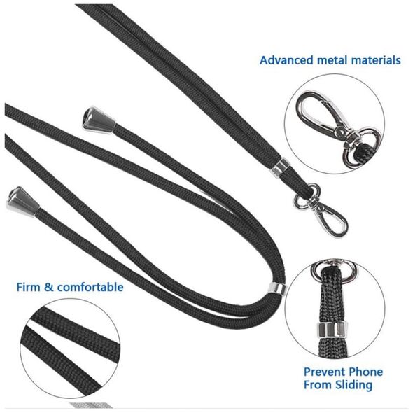 Universal neck strap for phones red 5900495928238