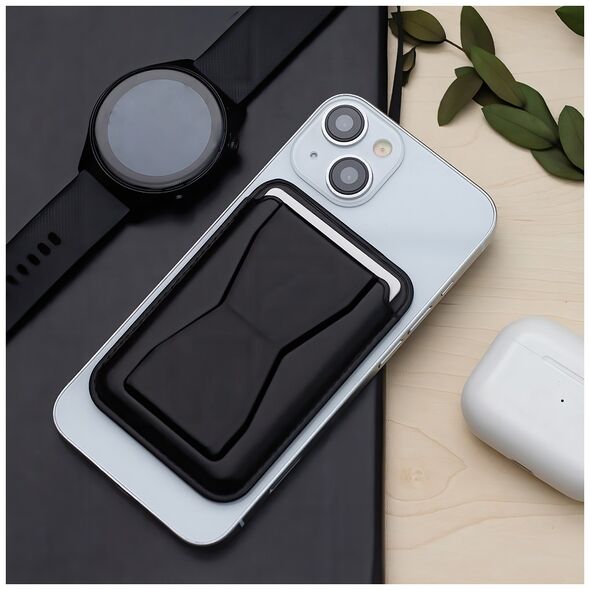 Card holder with stand black 5900495074942