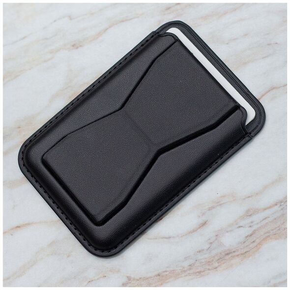 Card holder with stand black 5900495074942