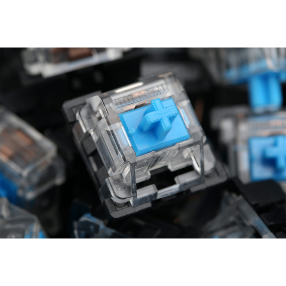 Liocat gaming keyboard KX 365+ C mechanical qwerty outemu blue black 5907691901263