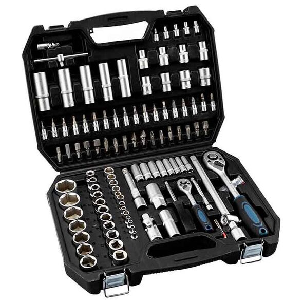 Bormann pro Bht5180 Bormann pro Bht5180 Καρυδάκια 1/2''& 1/4'' σετ 110τεμ 028239 έως 12 Άτοκες Δόσεις