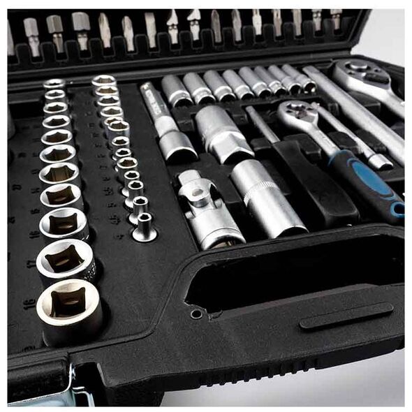 Bormann pro Bht5180 Bormann pro Bht5180 Καρυδάκια 1/2''& 1/4'' σετ 110τεμ 028239 έως 12 Άτοκες Δόσεις