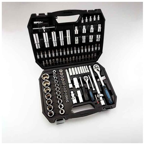 Bormann pro Bht5180 Bormann pro Bht5180 Καρυδάκια 1/2''& 1/4'' σετ 110τεμ 028239 έως 12 Άτοκες Δόσεις