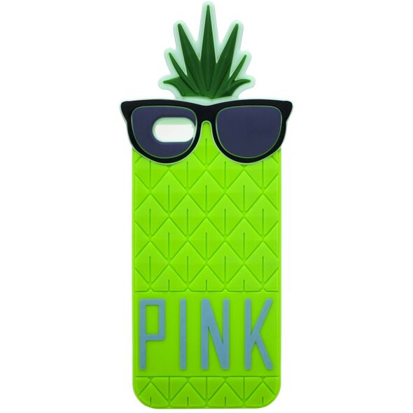 Ancus Θήκη Σιλικόνης Ancus Pineapple για Apple iPhone 6/6S Πράσινη 17667 5210029046407