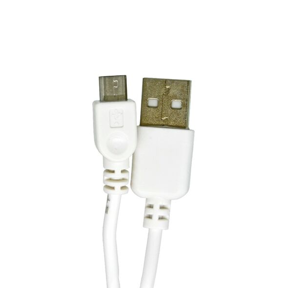 Ancus Καλώδιο σύνδεσης Ancus HiConnect USB σε Micro-USB 1A Λευκό 0.60m με Μαύρο Βελούδινο Πουγκί Αποθήκευσης Συσκευών 30596 5210029079214