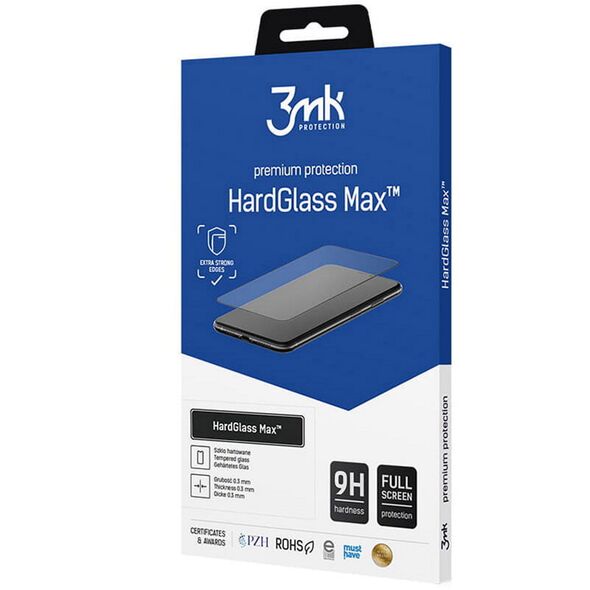 3mk tempered glass HardGlass Max for Samsung Galaxy S23 5G 5903108496346