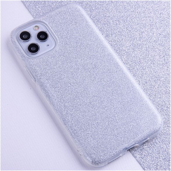 Glitter 3in1 case for Samsung Galaxy S23 Ultra silver 5900495073570