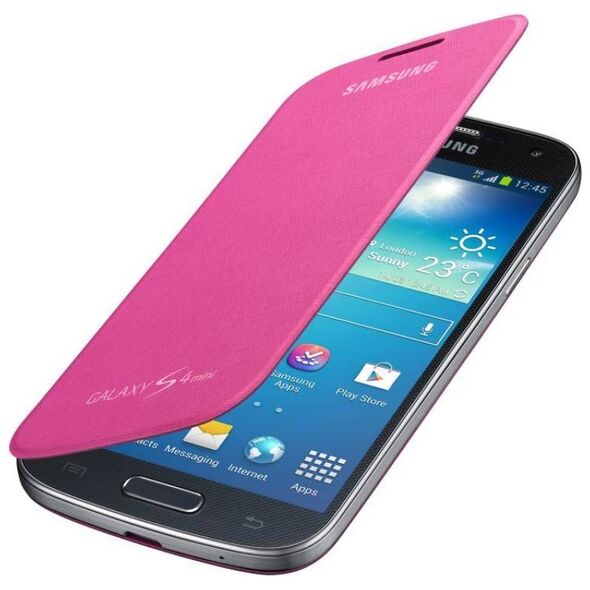 Etui SAMSUNG FLIP COVER I9190 S4 MINI PINK 8806085643833