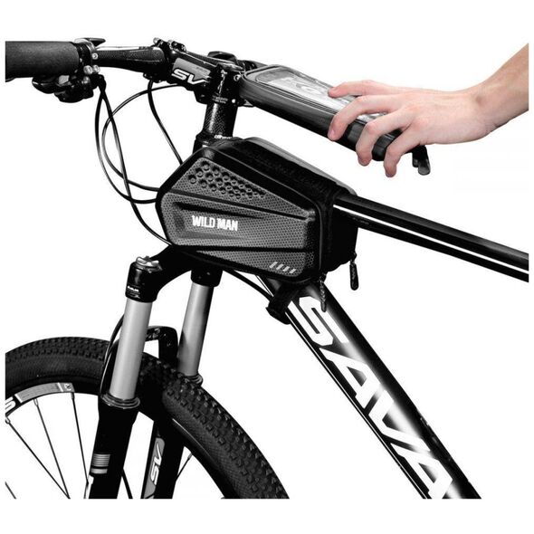 Travelling Bag On Frame WildMan XXL black 0795787711538