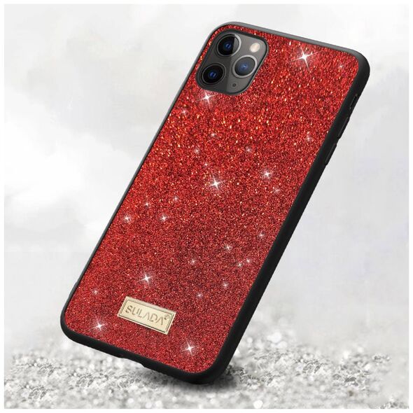 Case IPHONE 13 MINI Sulada Dazzling Glitter red 5904161115670