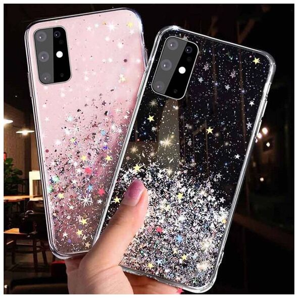 Case IPHONE 13 Sequins Glue Glitter Case pink 5904161117414