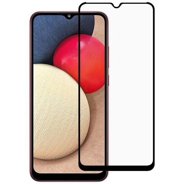 Tempered Glass 5D SAMSUNG GALAXY A03S / OPPO A17 Full Glue black 6934913048313
