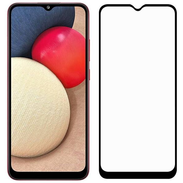 Tempered Glass 5D SAMSUNG GALAXY A03S / OPPO A17 Full Glue black 6934913048313