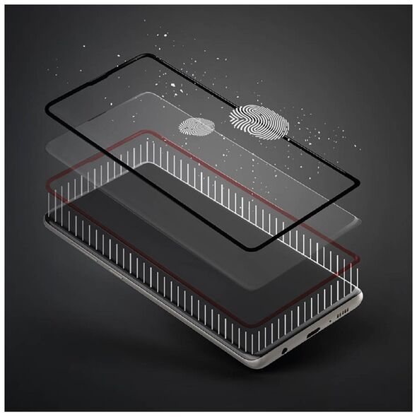 Tempered Glass 5D VIVO Y33S MyScreen DIAMOND GLASS LITE edge Full Glue black 5904433205412